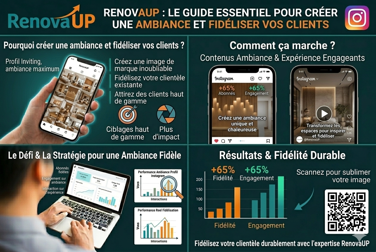 Instagram : Sublimez votre image de marque avec RenovaUP